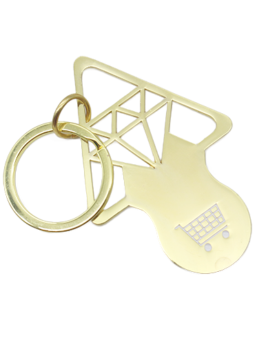Custom Shopping Cart Opener