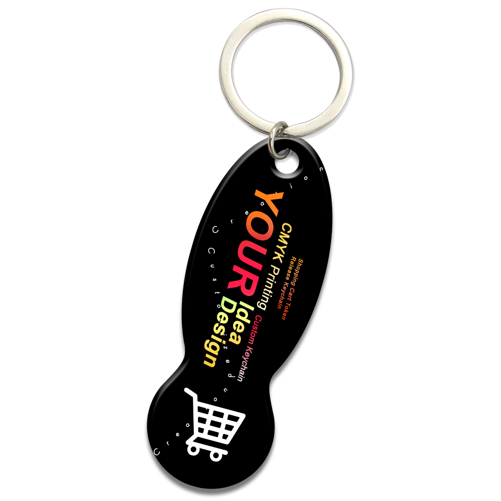 Trolley Coin Personalized Custom Keychains