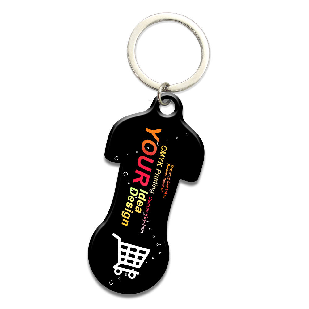 T-Shirt Design Printing Logo Opener Keychain