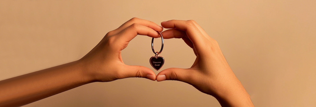 Heart with Keychain Heart with Keychain