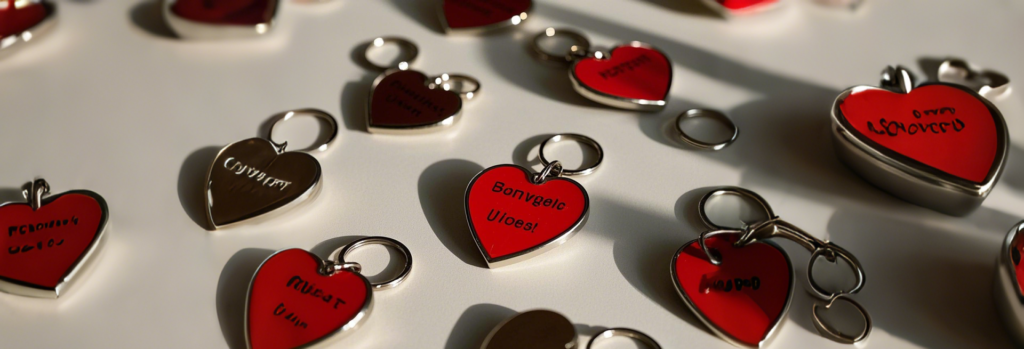 Heart Keychains Heart Keychains