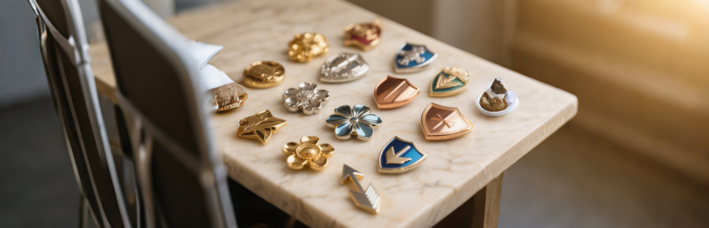 Multi Plating Finishes Lapel Pin Multi Plating Finishes Lapel Pin